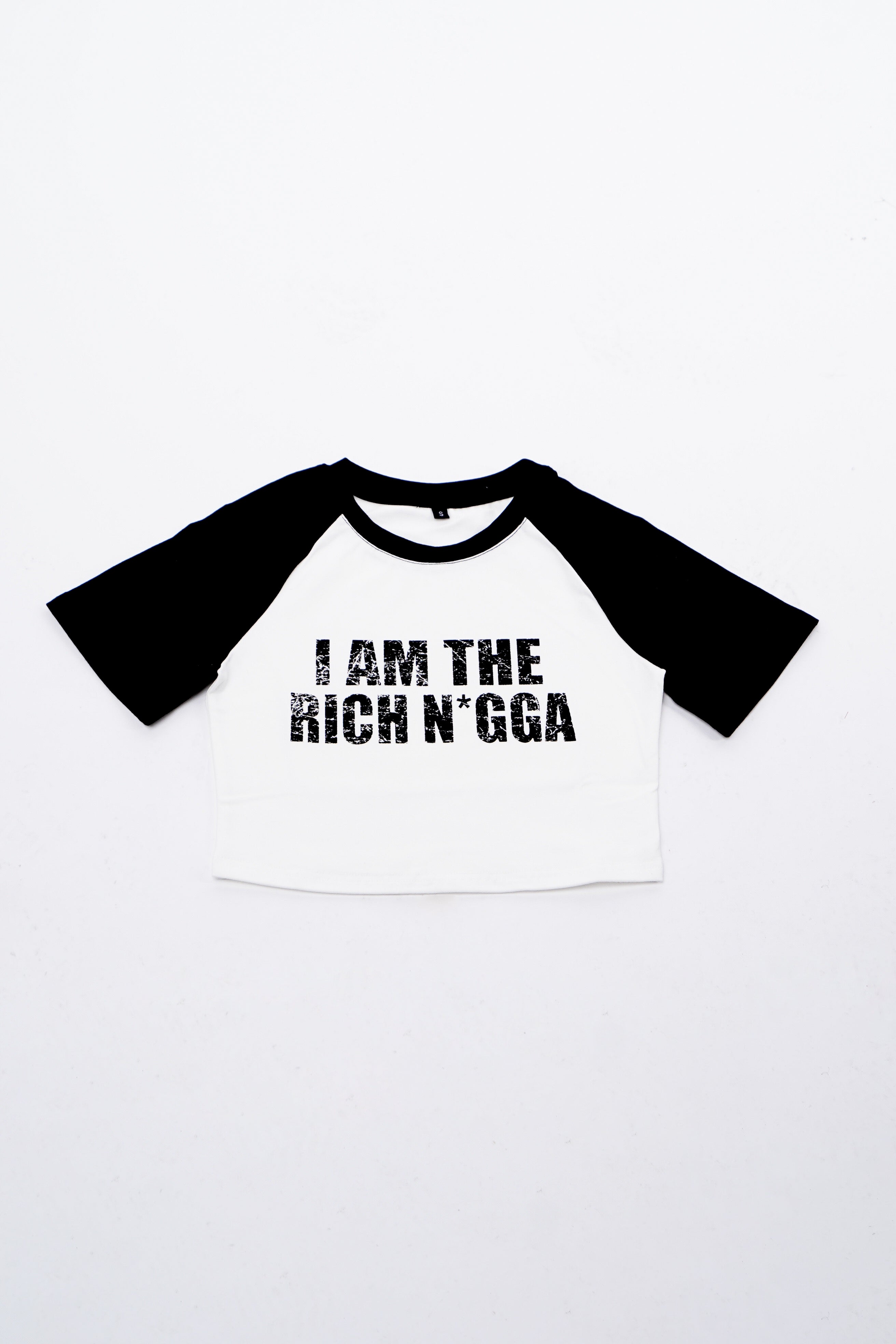 I am the rich n*gga crop top