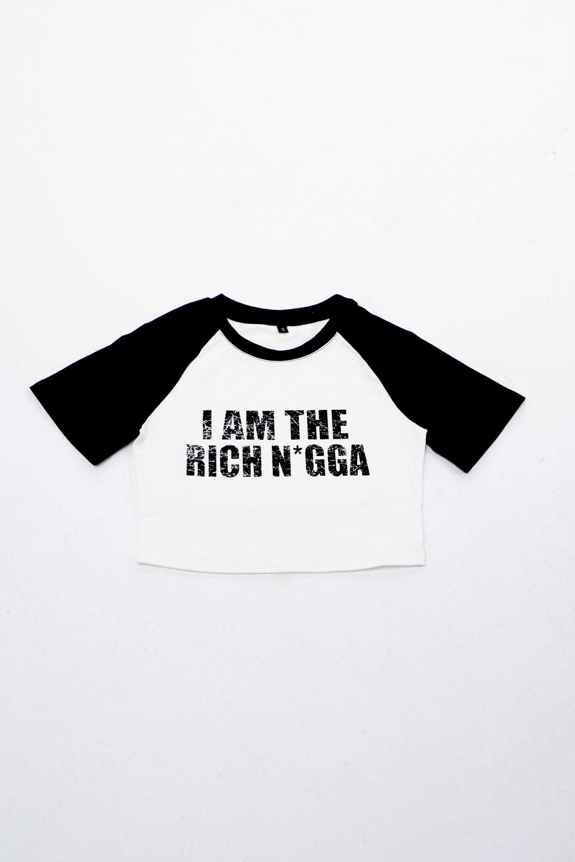 I am the rich n*gga crop top